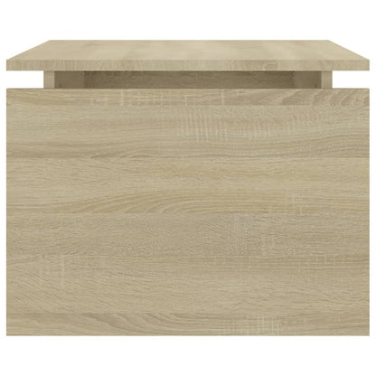 Coffee Table Sonoma Oak 68x50x38 cm Engineered Wood