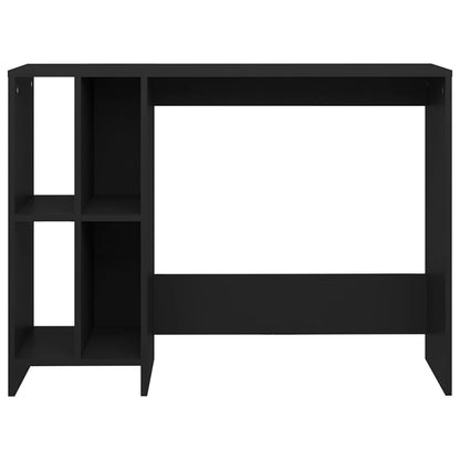Sleek Black Engineered Wood Notebook Desk 102.5x35x75 cm