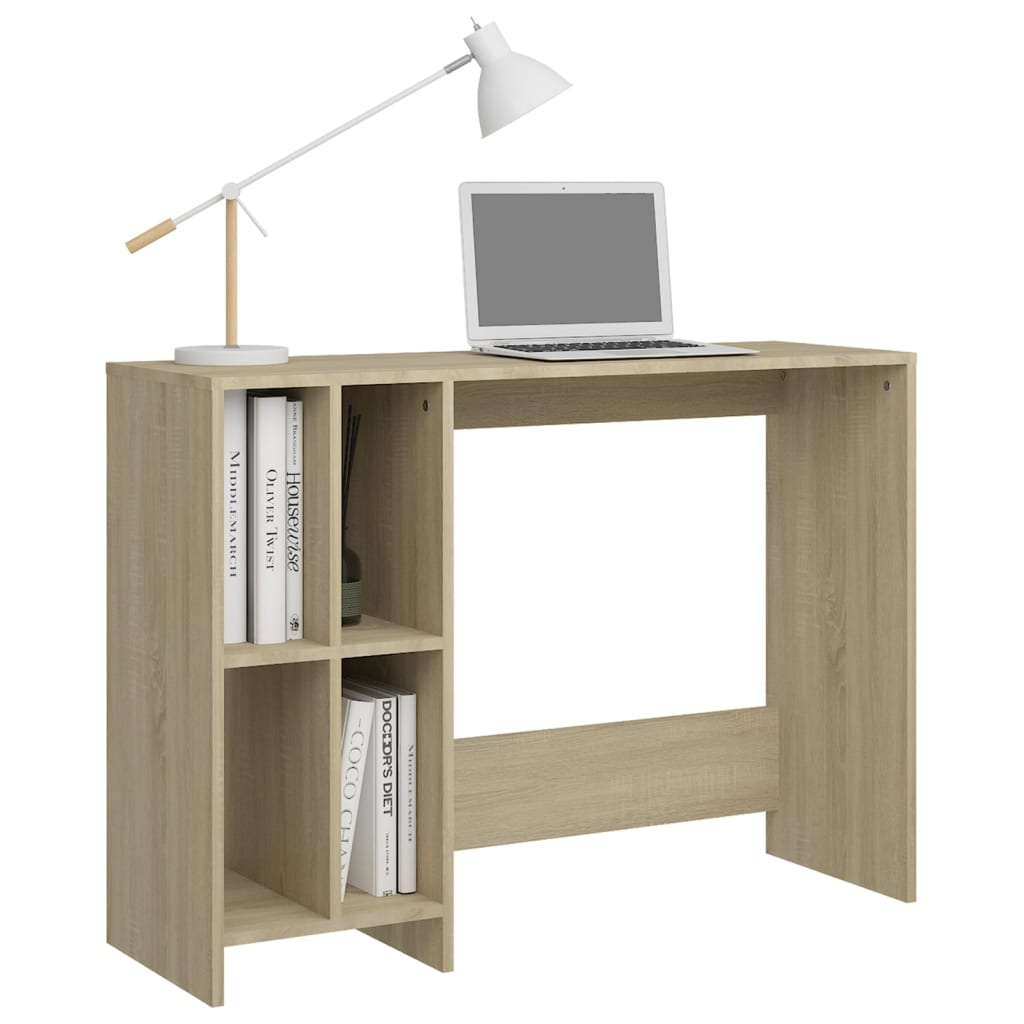 Sonoma Oak Notebook Desk 102.5x35x75 cm - Engineered Wood