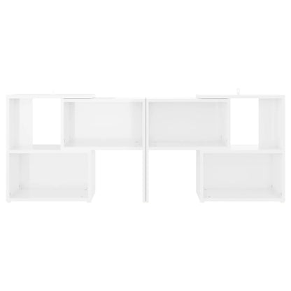 TV Cabinet High Gloss White 104x30x52 cm Engineered Wood