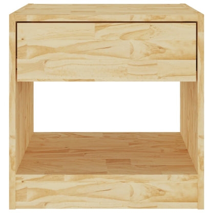 Solid Pinewood Bedside Cabinets Set, 2 Pieces, 40x31x40 cm