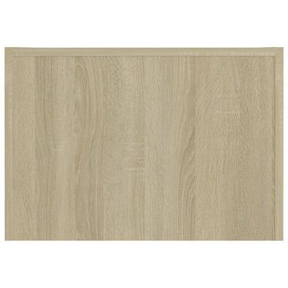 Coffee Table Sonoma Oak 50x50x35 cm Engineered Wood