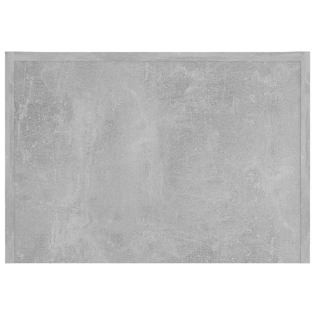 Coffee Table Concrete Grey 50x50x35 cm Engineered Wood