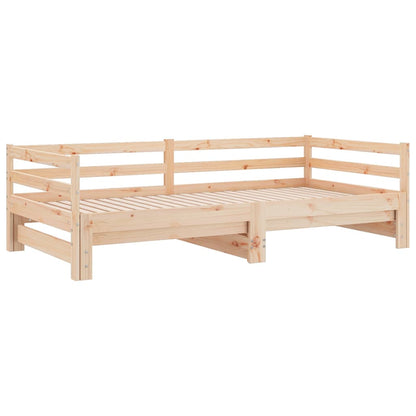 Pull-out Day Bed without Mattress 2x(90x200)cm