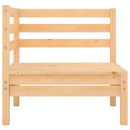 Solid Pine Garden Corner Sofa - Stylish & Durable Outdoor Seating