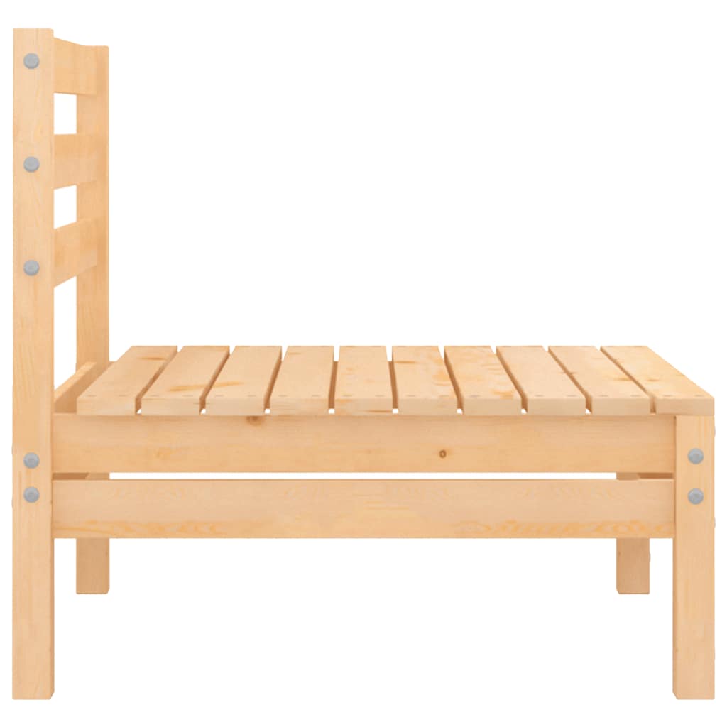 Solid Pine Garden Sofa - Rustic Charm & Durability
