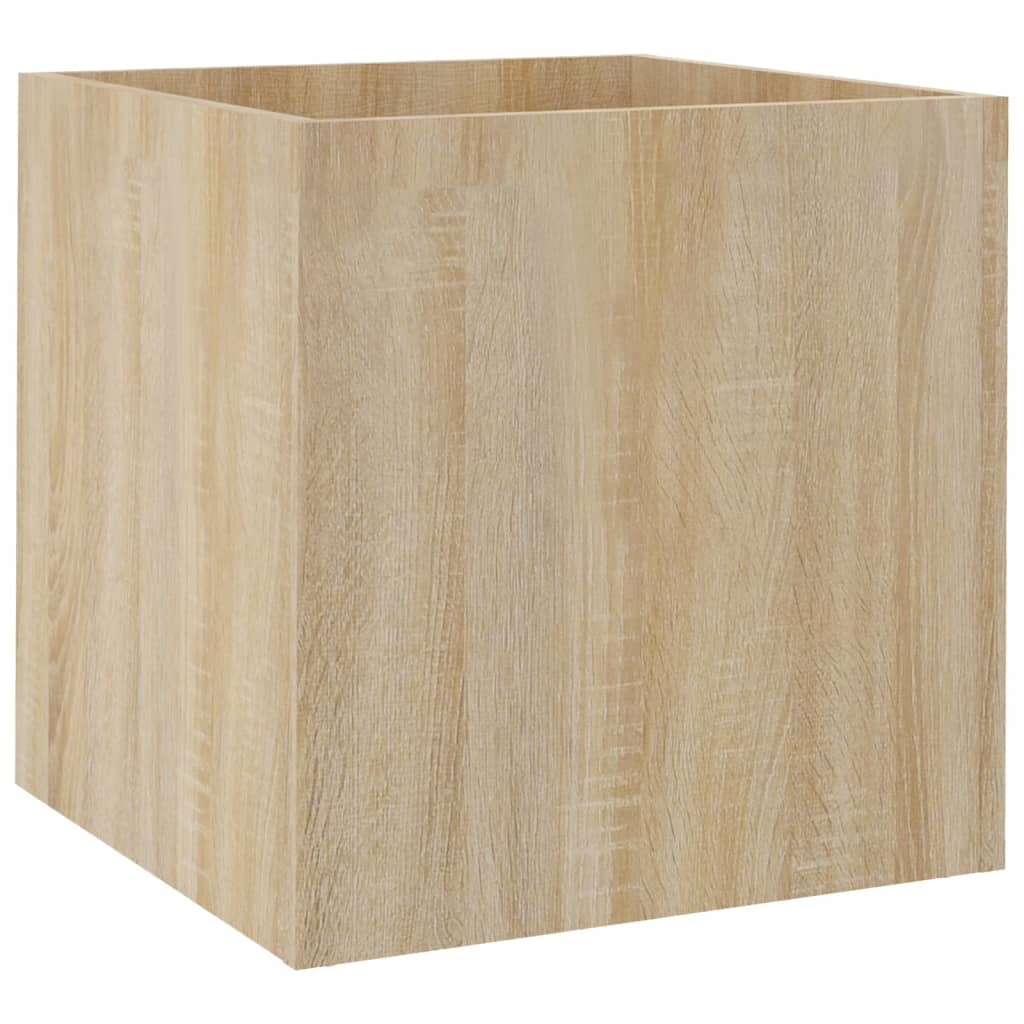 Sonoma Oak Hallway Furniture Set - Engineered Wood Design
