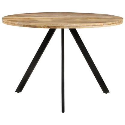 Solid Mango Wood Dining Table 110x75 cm - Elegant & Durable Design