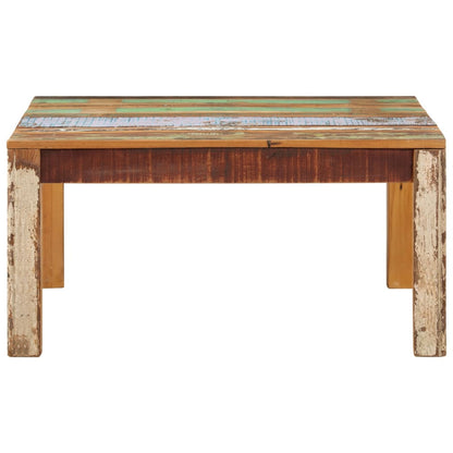 Coffee Table 80x80x40 cm Solid Reclaimed Wood