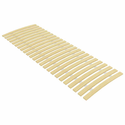 Sturdy Beechwood Slatted Bed Base, 24 Slats 70x200 cm