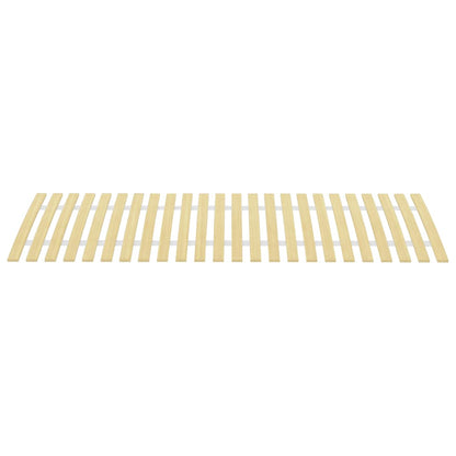 Sturdy Beechwood Slatted Bed Base, 24 Slats 70x200 cm