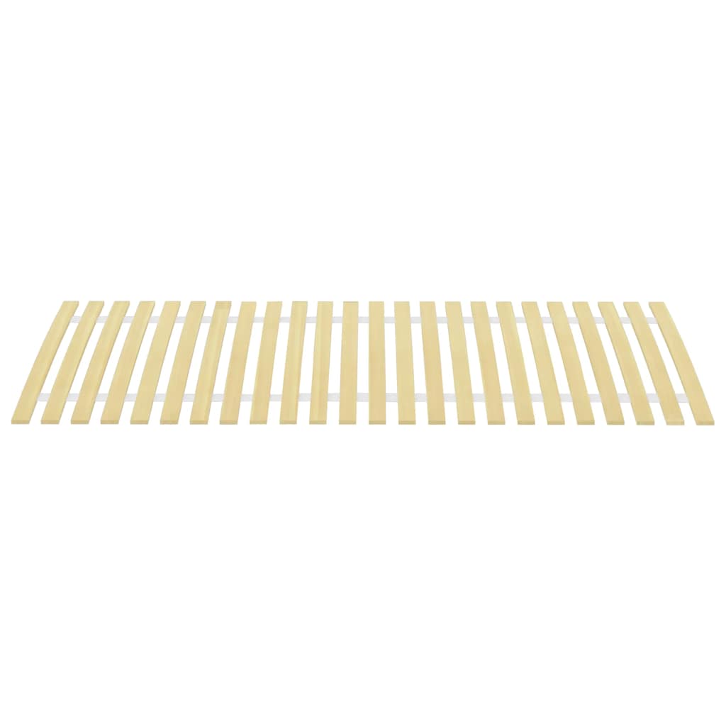 Sturdy Pine Wood Slatted Bed Base 80x200 cm - 24 Slats Support