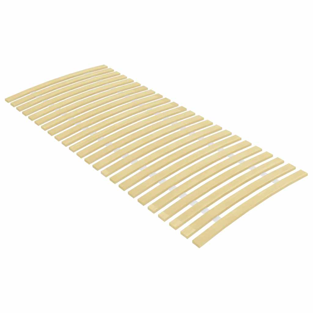 Sturdy Pine Slatted Bed Base 24 Slats 90x200 cm