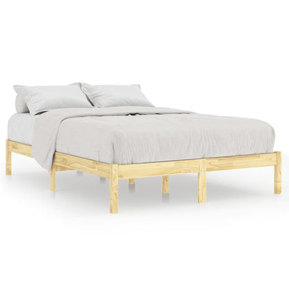 Solid Wood Bed Frame 200x200 cm | vidaXL 810037 | No Mattress Included