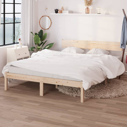 Solid Wood Bed Frame 120x200 cm - Durable & Stylish Design