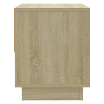 Sonoma Oak Bedside Cabinets 2pcs, 45x34x44 cm, Engineered Wood