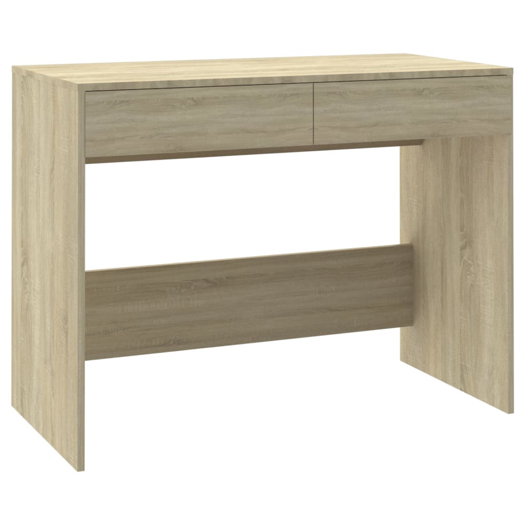 Engineered Wood Desk Sonoma Oak 101x50x76.5 cm - Stylish & Durable