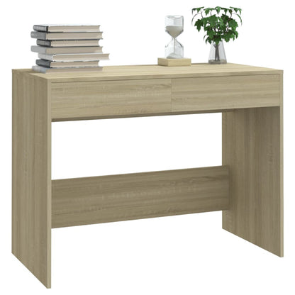 Engineered Wood Desk Sonoma Oak 101x50x76.5 cm - Stylish & Durable