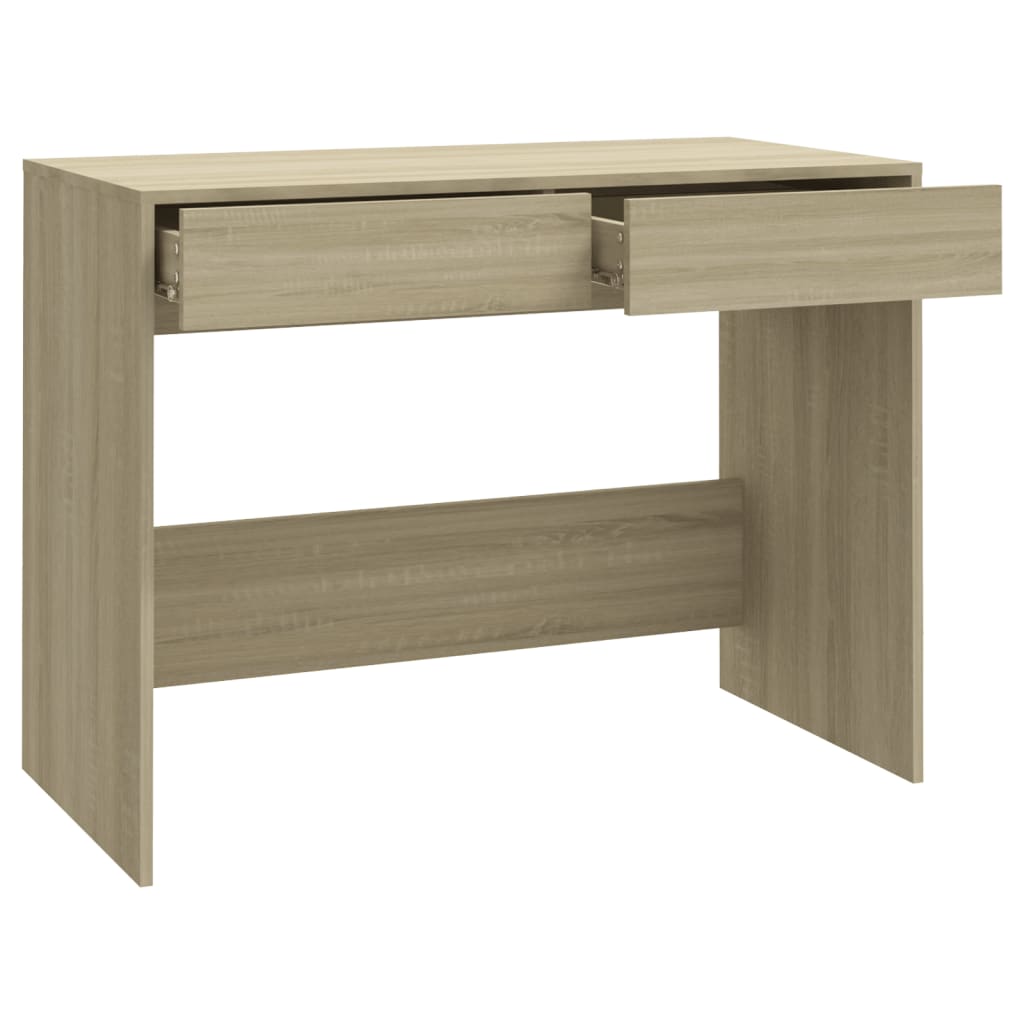 Engineered Wood Desk Sonoma Oak 101x50x76.5 cm - Stylish & Durable