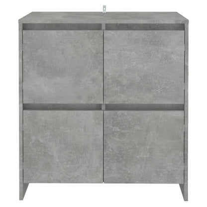 Sideboard Concrete Grey 70x41x75 cm Engineered Wood