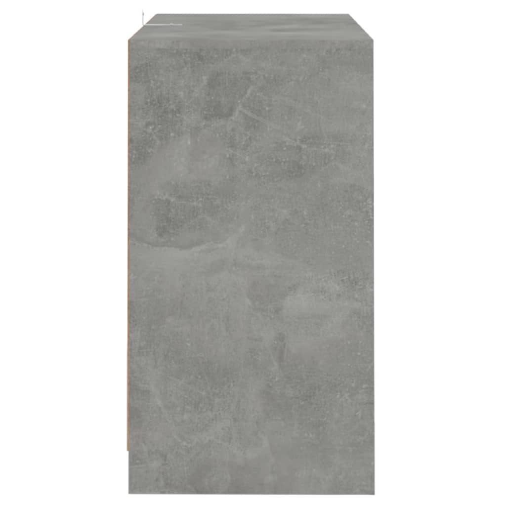 Sideboard Concrete Grey 70x41x75 cm Engineered Wood