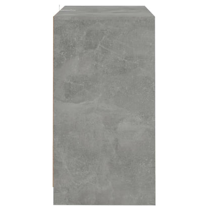 Sideboard Concrete Grey 70x41x75 cm Engineered Wood