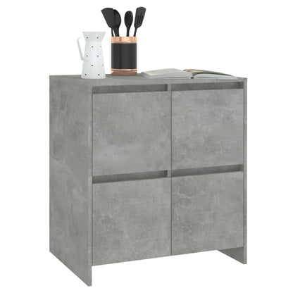 Sideboard Concrete Grey 70x41x75 cm Engineered Wood