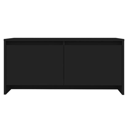 Coffee Table Black 90x50x41.5 cm Engineered Wood