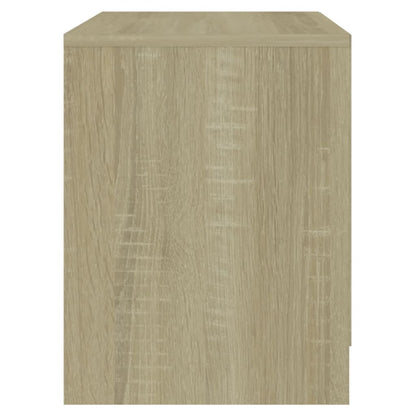 Sonoma Oak Bedside Cabinets - 2 Pcs, Engineered Wood, 45x34.5x44.5 cm