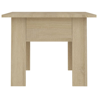 Coffee Table Sonoma Oak 55x55x42 cm Engineered Wood