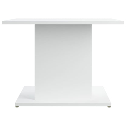 Coffee Table White 55.5x55.5x40 cm Engineered Wood