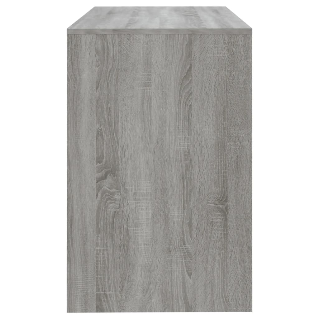 Grey Sonoma Engineered Wood Desk 101x50x76.5 cm - Stylish Workspace
