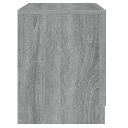Grey Sonoma Bedside Cabinets 2 pcs - 45x34.5x44.5 cm Engineered Wood
