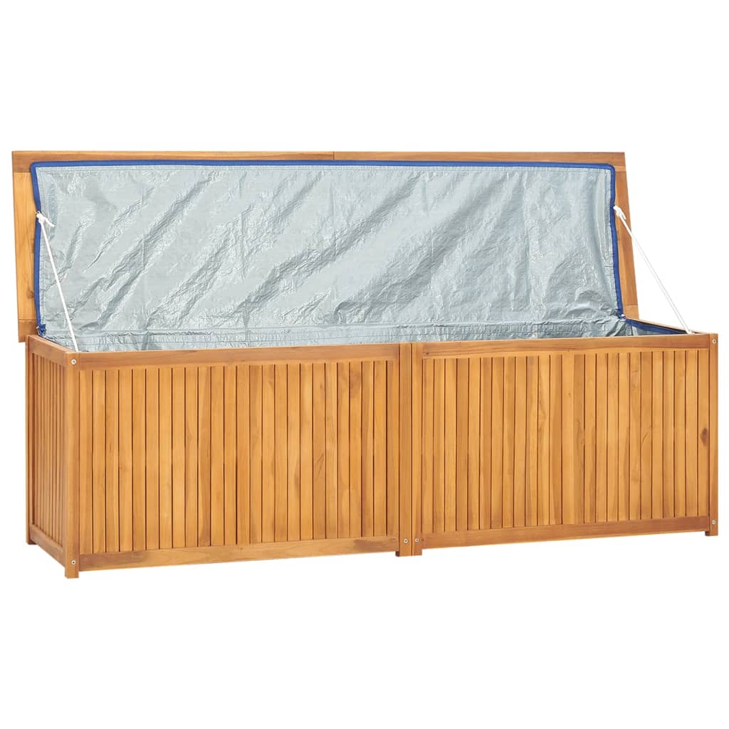 Solid Teak Garden Box 175x50x55 cm - Durable & Stylish Planter