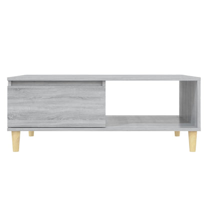 Coffee Table Grey Sonoma 90x60x35 cm Engineered Wood