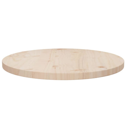 Solid Pine Table Top Ø50x2.5 cm - Durable & Stylish Finish