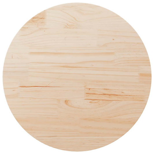 Solid Pine Table Top Ø90x2.5 cm - Durable & Stylish Finish