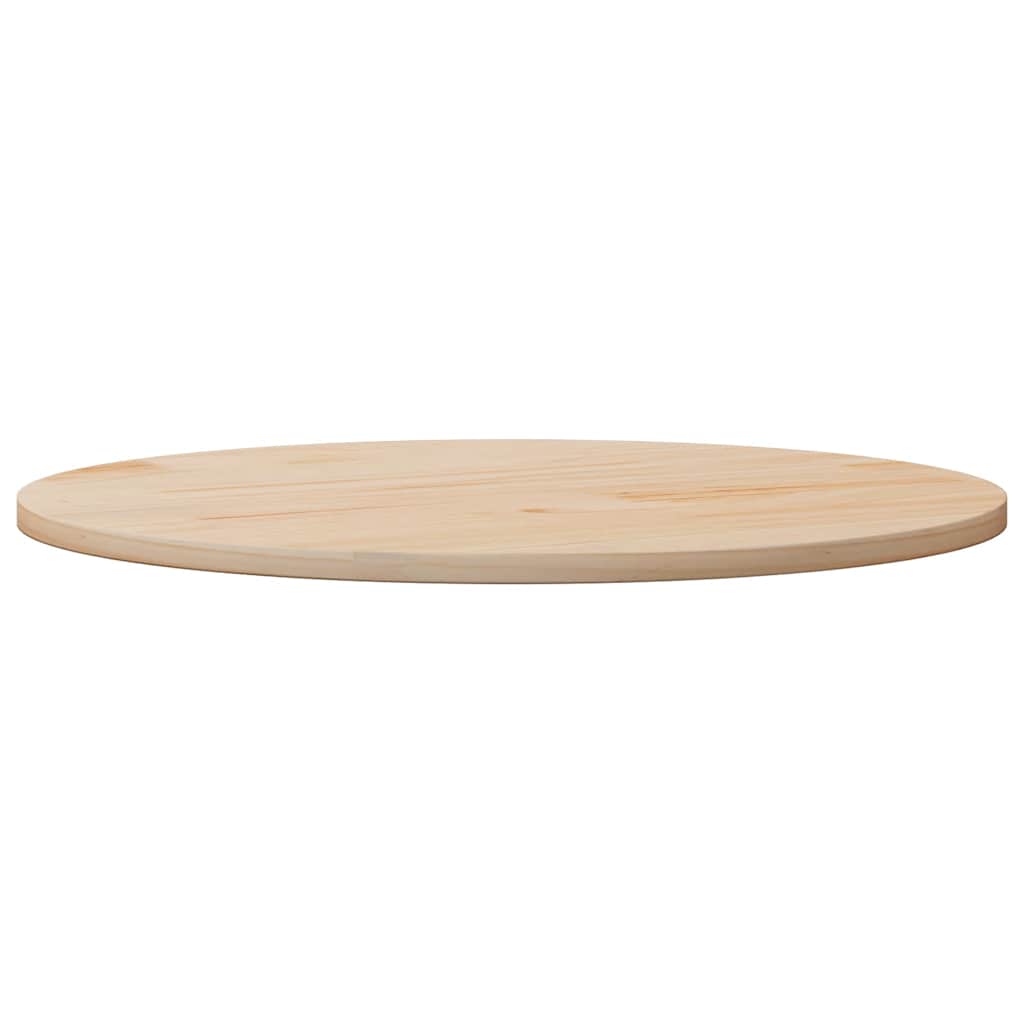 Solid Pine Table Top Ø90x2.5 cm - Durable & Stylish Finish