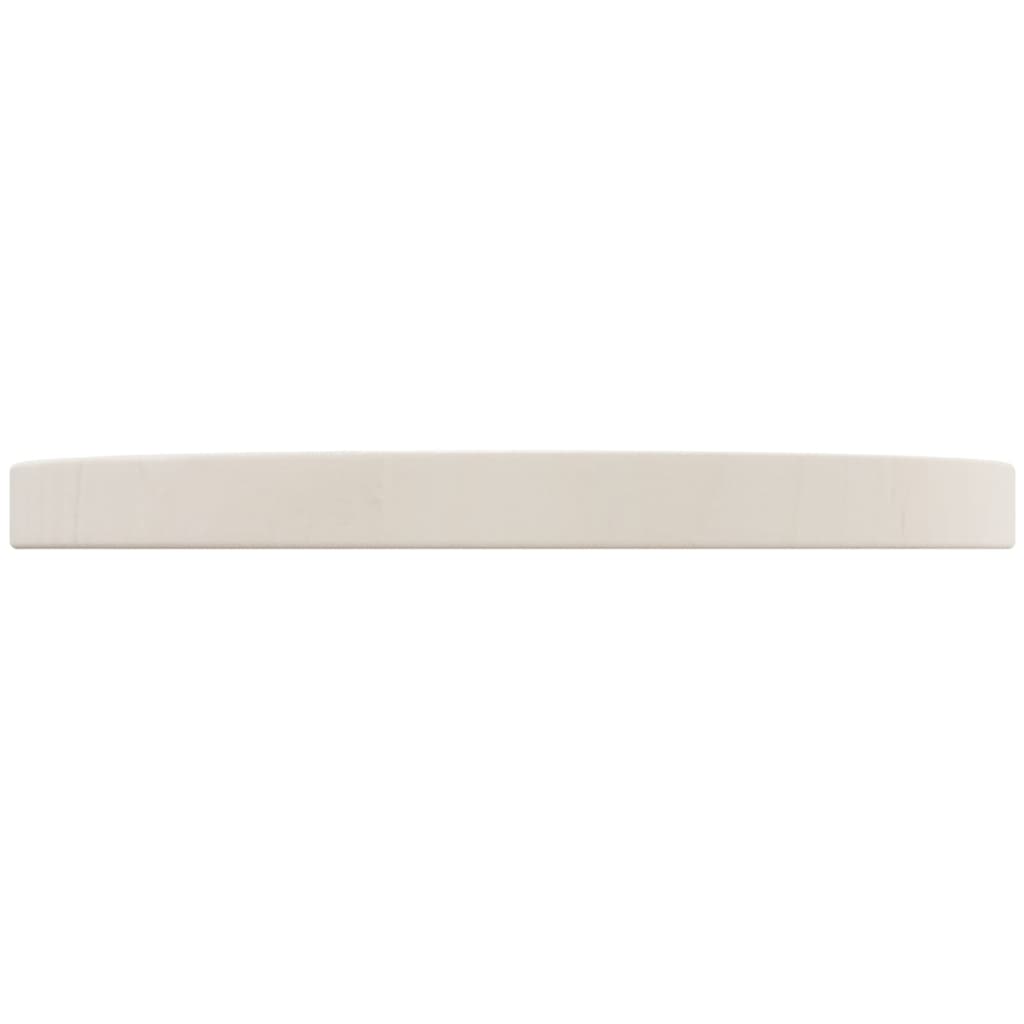 Solid Pine Table Top White Ø30x2.5 cm – Durable & Stylish