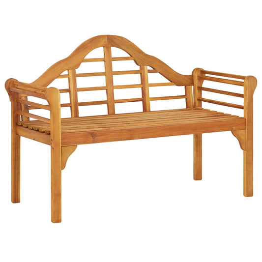 Acacia Wood Garden Bench 125 cm - Durable Outdoor Seating