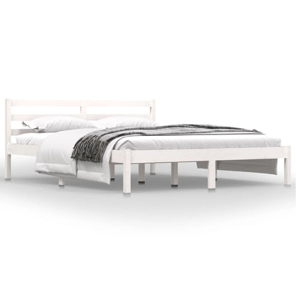 White King Size Bed Frame 150x200cm - Stylish & Durable Design
