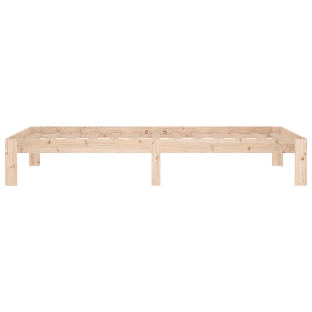 Solid Oak Bed Frame 90x190cm Single - No Mattress Included