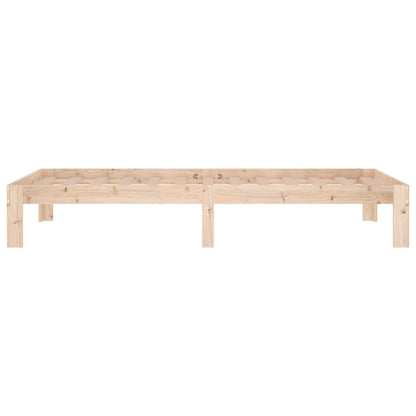 Solid Oak Bed Frame 90x190cm Single - No Mattress Included