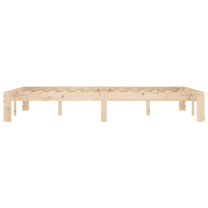 Solid Pine Wood Bed Frame 120x200cm - No Mattress Included