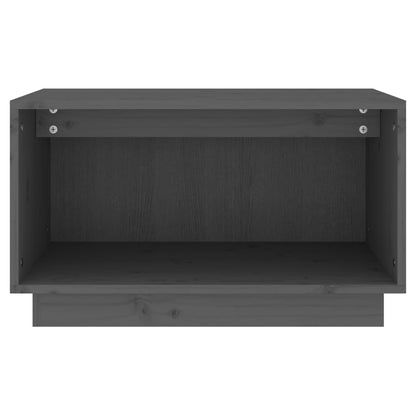 TV Cabinet Grey 60x35x35 cm Solid Wood Pine