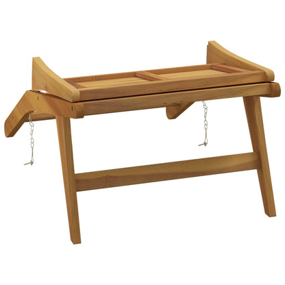 Teak Solid Wood Garden Chair - Durable Outdoor Seating
