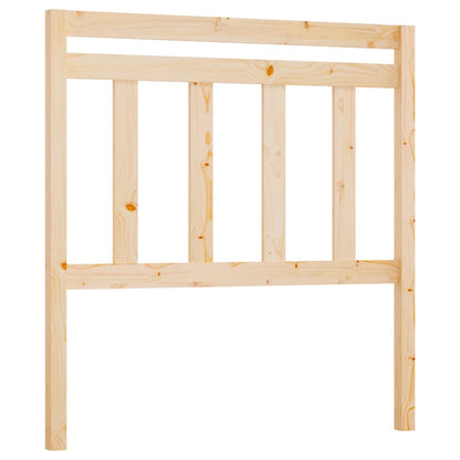 Solid Pine Wood Headboard 81x4x100 cm - Stylish & Durable
