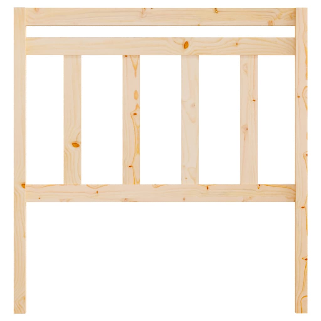 Solid Pine Wood Headboard 81x4x100 cm - Stylish & Durable