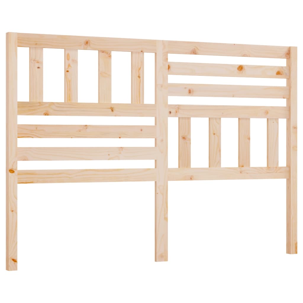 Solid Wood Pine Bed Headboard 166x4x100 cm - Stylish and Durable