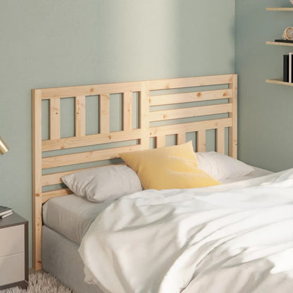 Solid Wood Pine Bed Headboard 166x4x100 cm - Stylish and Durable